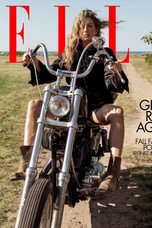 GISELE BUNDCHEN for Elle Magazine, October 2022