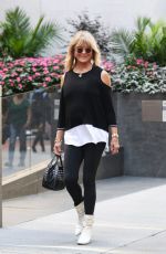 GOLDIE HAWN Out and About in New York 09/21/2022