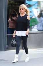 GOLDIE HAWN Out and About in New York 09/21/2022