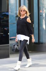 GOLDIE HAWN Out and About in New York 09/21/2022