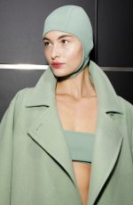 GRACE ELIZABETH at Backstage at Max Mara Fashion Show in Milan 09/22/2022