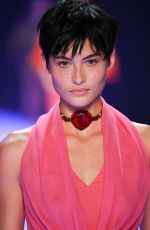 GRACE ELIZABETH Walks Runway at Alberta Ferretti Show at Milan Fashion Week 09/21/2022