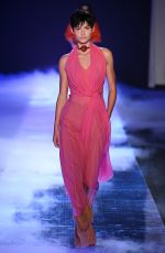 GRACE ELIZABETH Walks Runway at Alberta Ferretti Show at Milan Fashion Week 09/21/2022