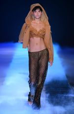 GRACE ELIZABETH Walks Runway at Alberta Ferretti Show at Milan Fashion Week 09/21/2022