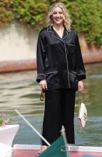 GRETA GERWIG Arrives at Excelsior Hotel at 79th Venice International Film Festival 09/01/2022