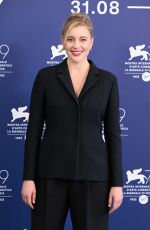 GRETA GERWIG at White Noise Photocall at 2022 Venice International Film Festival 08/31/2022