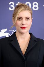 GRETA GERWIG at White Noise Photocall at 2022 Venice International Film Festival 08/31/2022