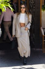 HAILEY BIEBER Heading Out for Lunch in New York 09/15/2022