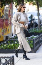 HAILEY BIEBER Heading Out for Lunch in New York 09/15/2022