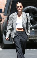 HAILEY BIEBER Heading to a Meeting in Los Angeles 09/22/2022