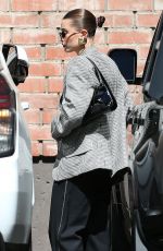 HAILEY BIEBER Heading to a Meeting in Los Angeles 09/22/2022