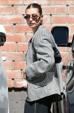 HAILEY BIEBER Heading to a Meeting in Los Angeles 09/22/2022