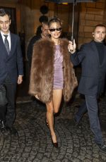 HAILEY BIEBER Leaves Her Hotel in Paris 09/27/2022