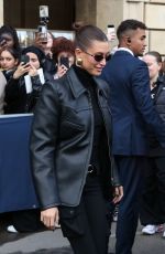 HAILEY BIEBER Leaves Her Hotel in Paris 09/28/2022