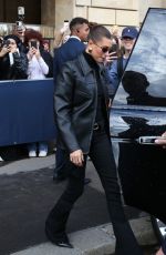 HAILEY BIEBER Leaves Her Hotel in Paris 09/28/2022