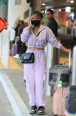 HALLE BAILEY Arrives at LAX Airport in Los Angeles 09/22/2022