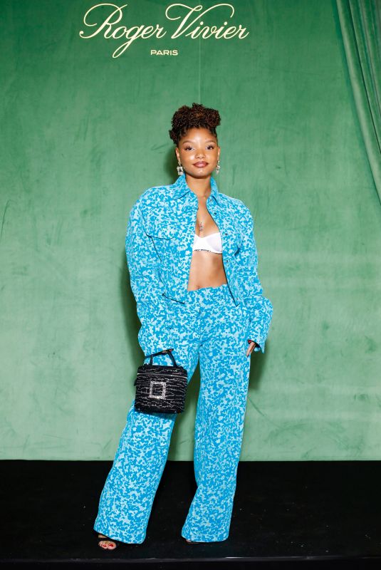 HALLE BAILEY at Roger Vivier Press Day in Paris 09/29/2022