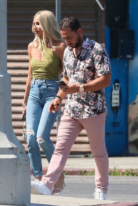 HEATHER ALTMAN Filming Their Reality Show in West Hollywood 09/02/2022