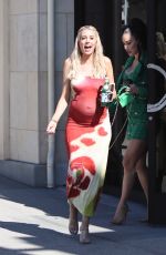 HEATHER RAE YOUNG and BRE TIESI on the Set of Selling Sunset in Hollywood 09/21/2022