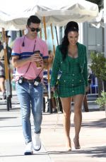 HEATHER RAE YOUNG and BRE TIESI on the Set of Selling Sunset in Hollywood 09/21/2022