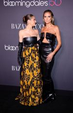 HEIDI and LENI KLUM at Harper
