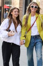 HEIDI and leni KLUM Out and About in New York 09/08/2022