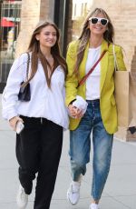 HEIDI and leni KLUM Out and About in New York 09/08/2022
