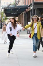 HEIDI and leni KLUM Out and About in New York 09/08/2022