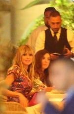HEIDI KLUM and SOFIA VERGARA Out for Late Dinner at Madeo in West Hollywood 09/14/2022