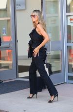 HEIDI KLUM Arrives at AGT Studios in Pasadena 08/31/2022
