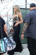 HEIDI KLUM Arrives for Results Night on AGT in Pasadena 09/07/2022