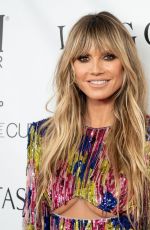 HEIDI KLUM at Daily Front Row