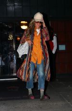 HEIDI KLUM Leaves Bowery Hotel in New York 09/11/2022