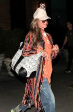 HEIDI KLUM Leaves Bowery Hotel in New York 09/11/2022