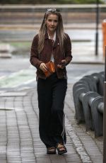 HELEN SKELTON Arrives at BBC Studios in Leeds 09/04/2022