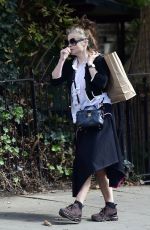 HELENA BONHAM CARTER Out and About in London 08/31/2022
