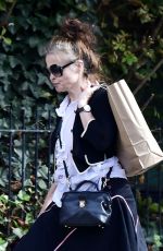 HELENA BONHAM CARTER Out and About in London 08/31/2022