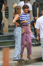 HELENA CHRISTENSEN Arrives Back to Her Home in New York 09/17/2022