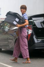 HELENA CHRISTENSEN Arrives Back to Her Home in New York 09/17/2022