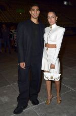 HIBA ABOUK Arrives at Balmain Fashion Show in Paris 09/28/2022