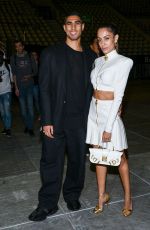 HIBA ABOUK Arrives at Balmain Fashion Show in Paris 09/28/2022