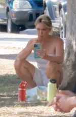 HILARY DIFF at a Soccer Practice in Sherman Oaks 09/16/2022
