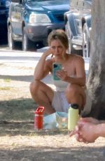 HILARY DIFF at a Soccer Practice in Sherman Oaks 09/16/2022