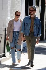 HILARY DUFF and Matthew Koma Out for Breakfast at Joan