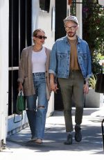 HILARY DUFF and Matthew Koma Out for Breakfast at Joan