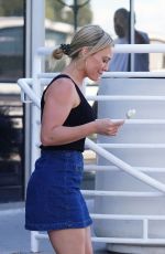 HILARY DUFF Out and About in Los Angeles 09/26/2022
