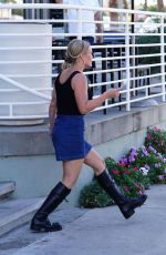 HILARY DUFF Out and About in Los Angeles 09/26/2022