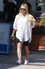 HILARY DUFF Out for Iced Coffees in Sherman Oaks 09/03/2022