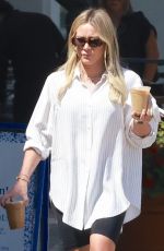 HILARY DUFF Out for Iced Coffees in Sherman Oaks 09/03/2022