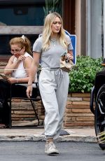 HILARY DUFF Out in Studio City 09/17/2022